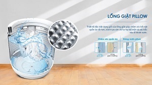máy giặt aqua 9 kg aqw-fr90gt.s