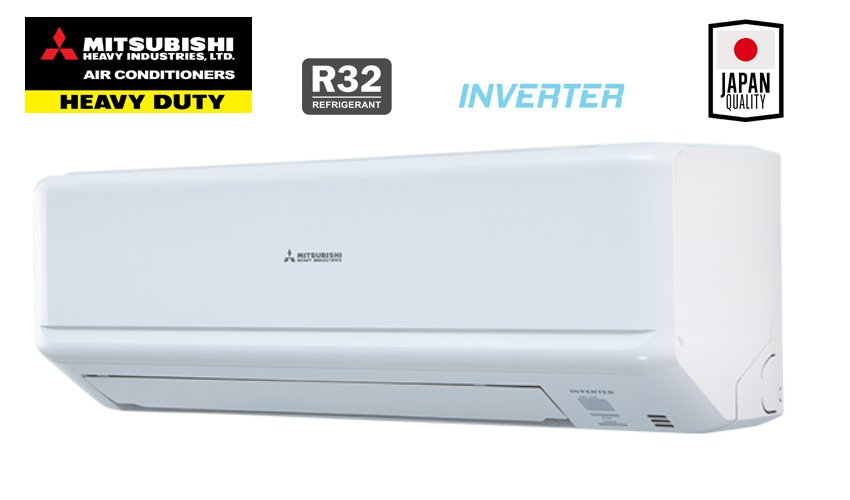 máy lạnh mitsubishi heavy srk24yw-w5 (2.5hp) inverter - gas r32