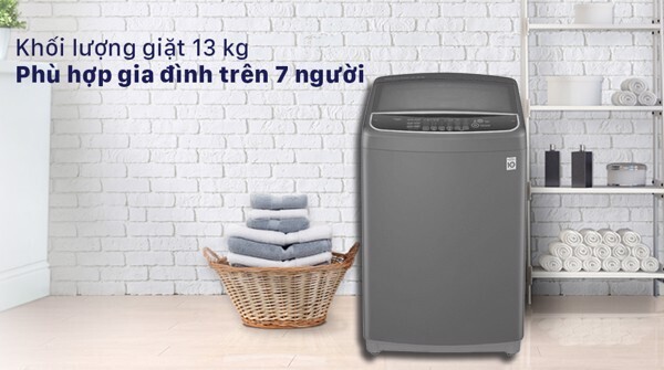 máy giặt lg t2313vspm 13 kg inverter