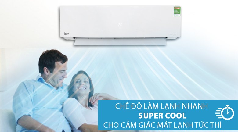 máy lạnh beko inverter 1 hp rsvc10bv-i