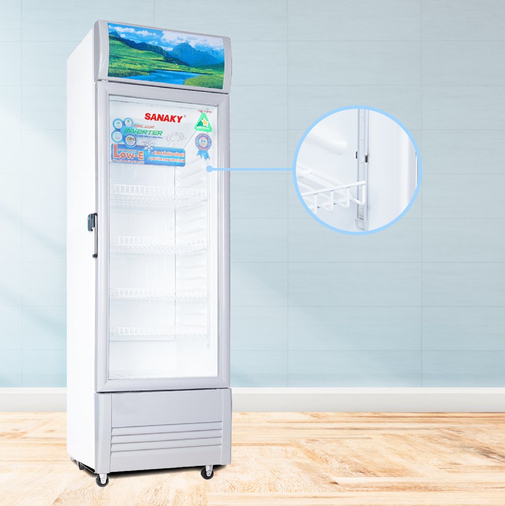 tủ mát inverter sanaky vh-358k3l 350 lít
