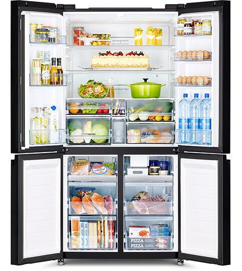 tủ lạnh hitachi inverter 569 lít r-wb640pgv1 gck