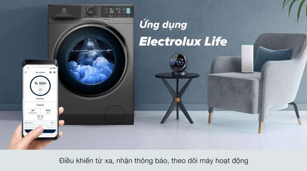 máy giặt electrolux inverter 9 kg ewf9042r7sb
