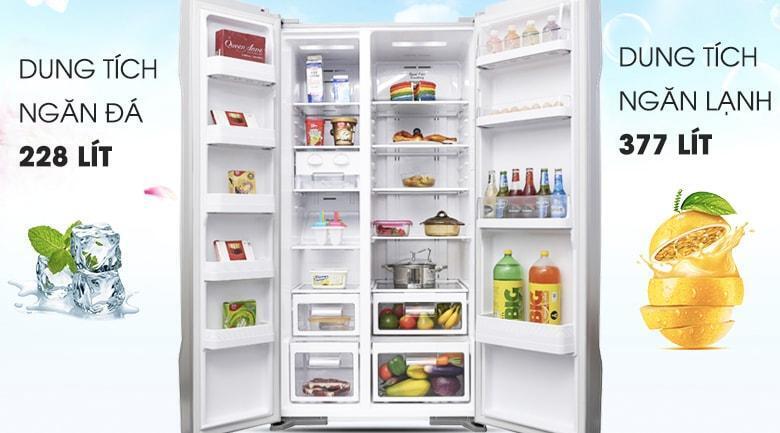 tủ lạnh hitachi inverter 589 lít r-s700pgv2 (gs)