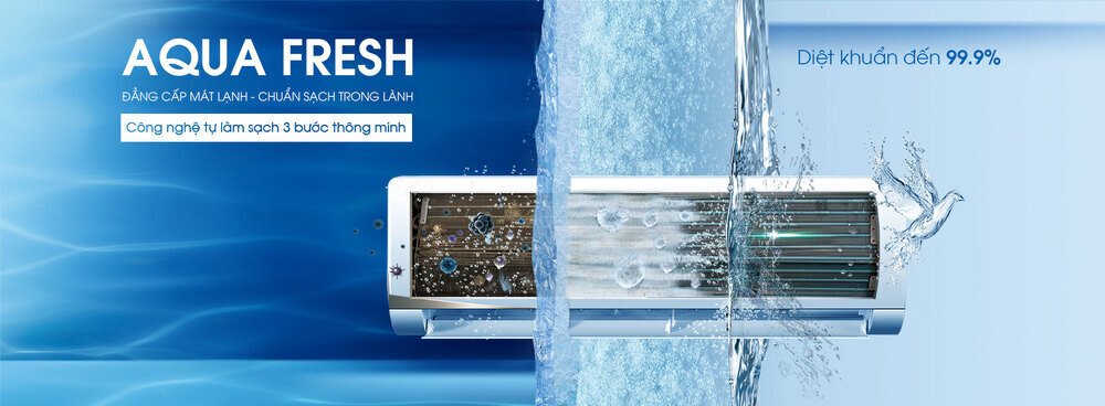 máy lạnh aqua inverter 1.5 hp aqa-kcrv13wnma