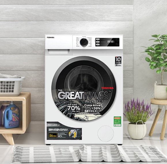 máy giặt toshiba 7.5 kg tw-bk85s2v(wk)