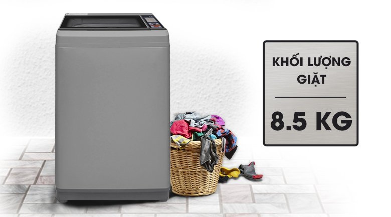 máy giặt aqua 8.5 kg aqw-s85ft.n