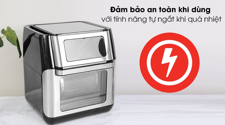 nồi chiên không dầu kalite q10 10 lít