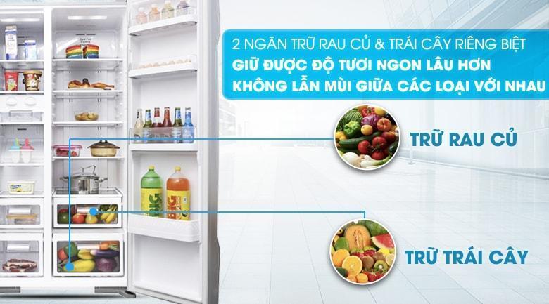 tủ lạnh hitachi inverter 589 lít r-s700pgv2 (gs)