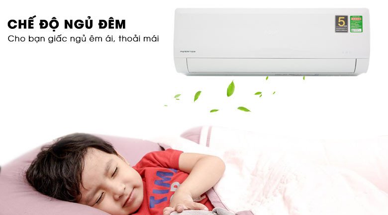 máy lạnh aqua inverter 1.5 hp aqa-kcrv12wnz