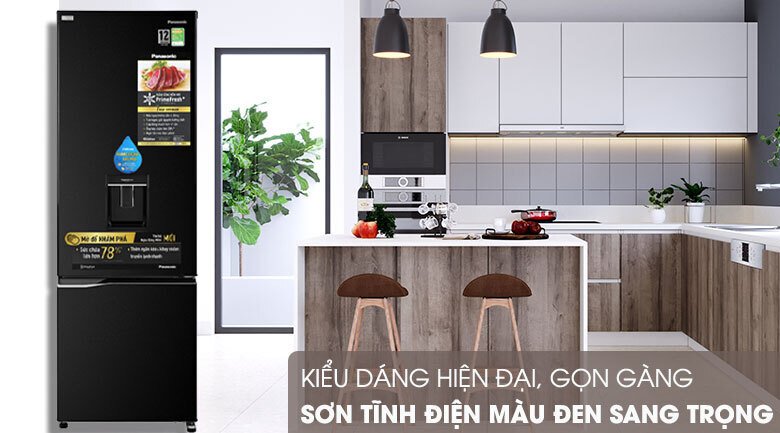 tủ lạnh panasonic inverter 322 lít nr-bc360wkvn
