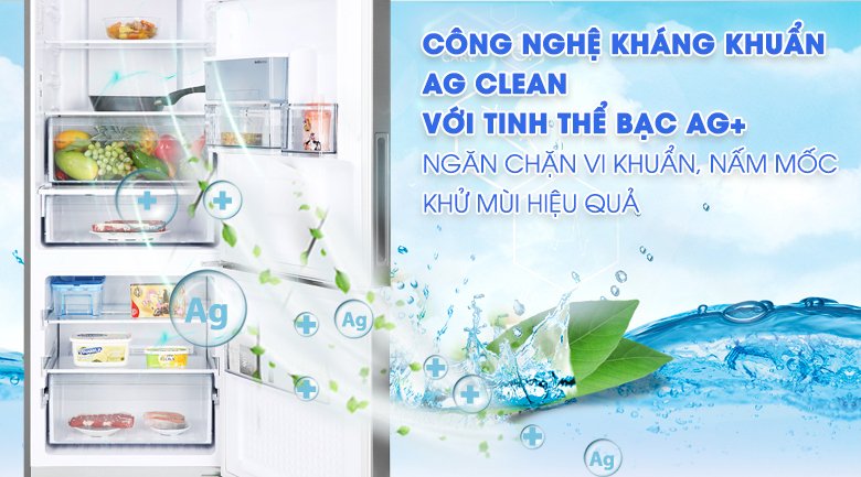 tủ lạnh panasonic inverter 322 lít nr-bv360wsvn