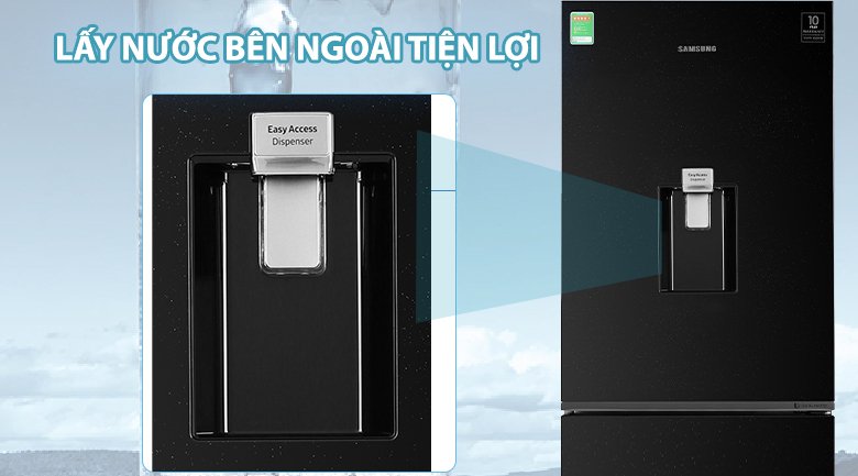 tủ lạnh samsung inverter 276 lít rb27n4170bu/sv