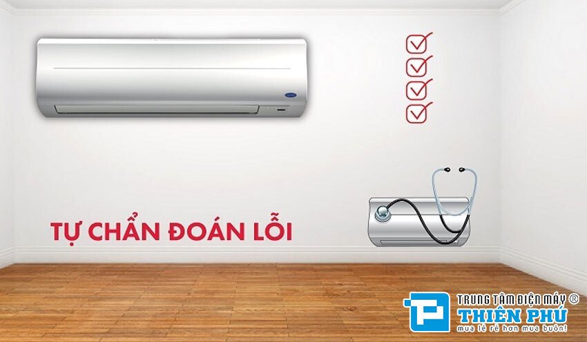 điều hòa carrier 1.5 hp 38/42 cer-013-730v gas r410a