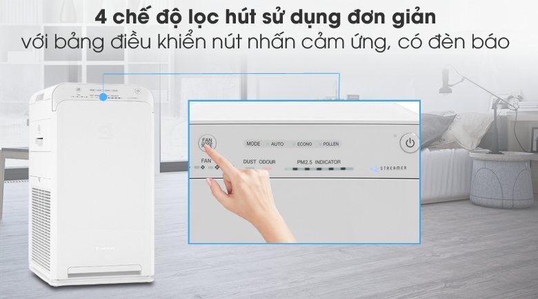 máy lọc không khí daikin mc40uvm6
