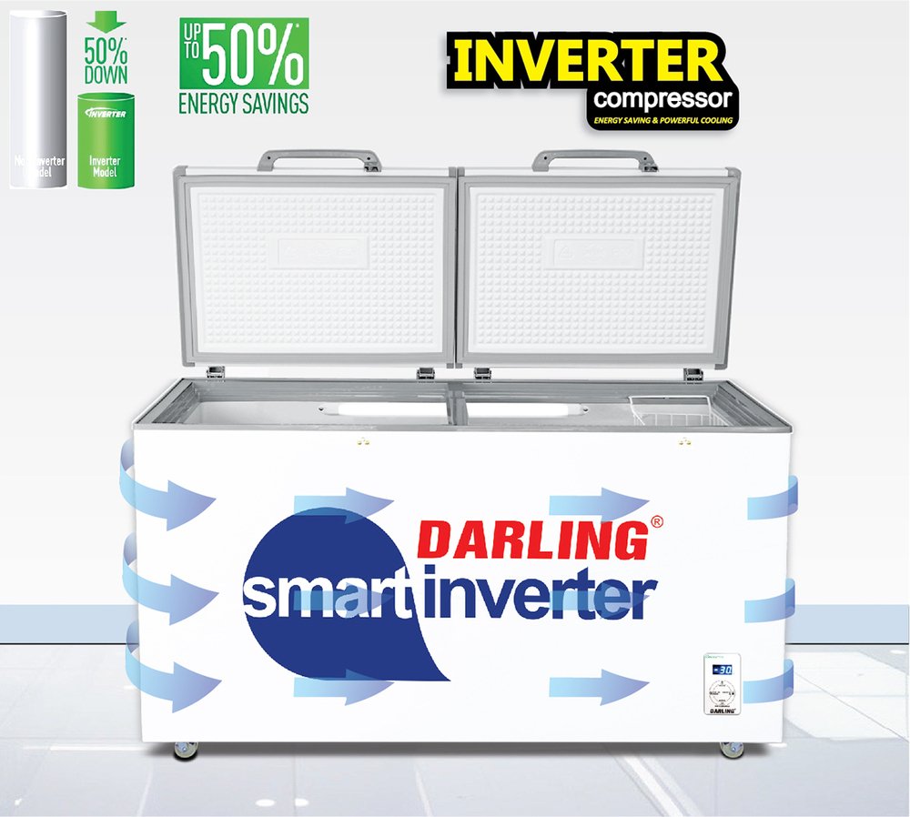 tủ đông darling smart inverter 870 lít dmf-8779asi