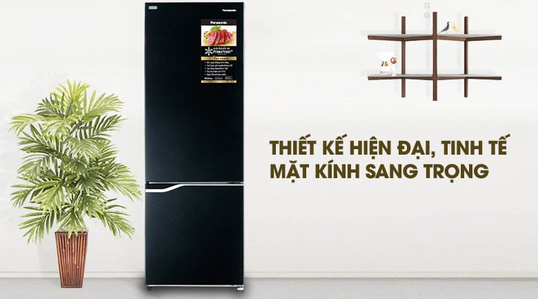 tủ lạnh panasonic inverter 322 lít nr-bv360gkvne