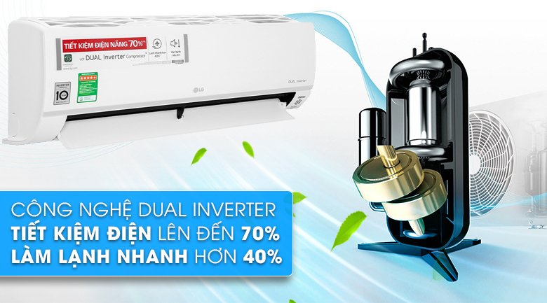 máy lạnh lg inverter 2 hp v18api1