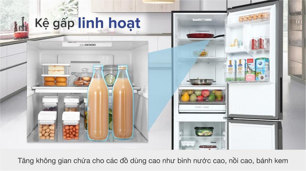 tủ lạnh toshiba inverter 325 lít gr-rb410we-pmv(37)-sg