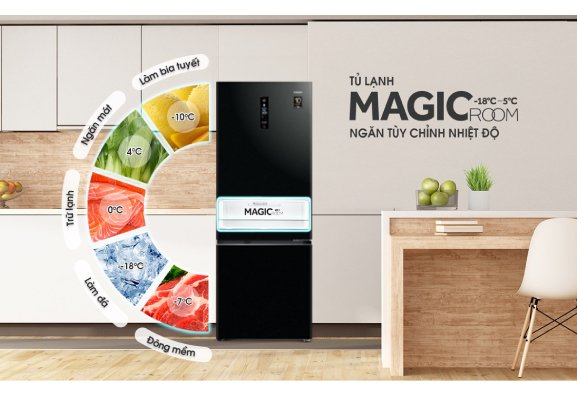 tủ lạnh aqua inverter 291 lít aqr-t329ma(gb)