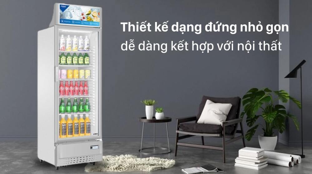 tủ mát aqua 215 lít aqs-af340s