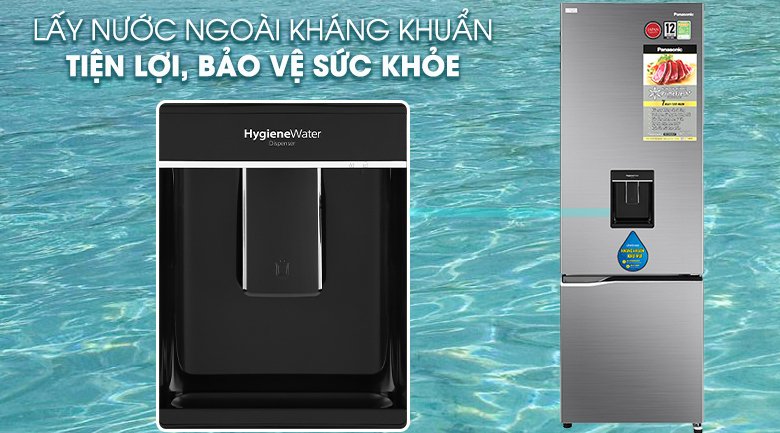 tủ lạnh panasonic inverter 322 lít nr-bv360wsvn