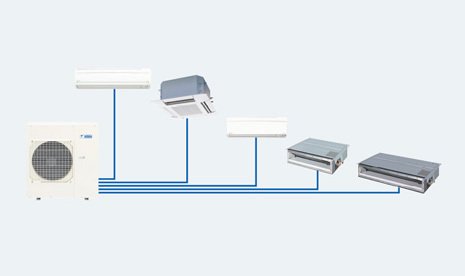 dàn lạnh casette multi nx daikin ffa60rv1v (2.5hp) inverter - gas r32