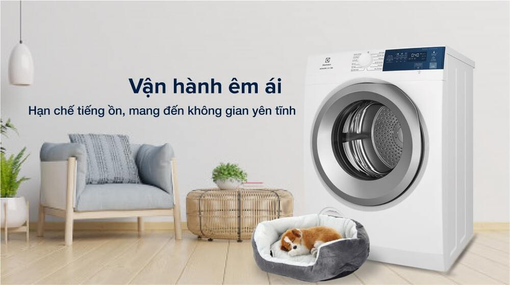 máy sấy thông hơi electrolux 8.5 kg edv854j3wb