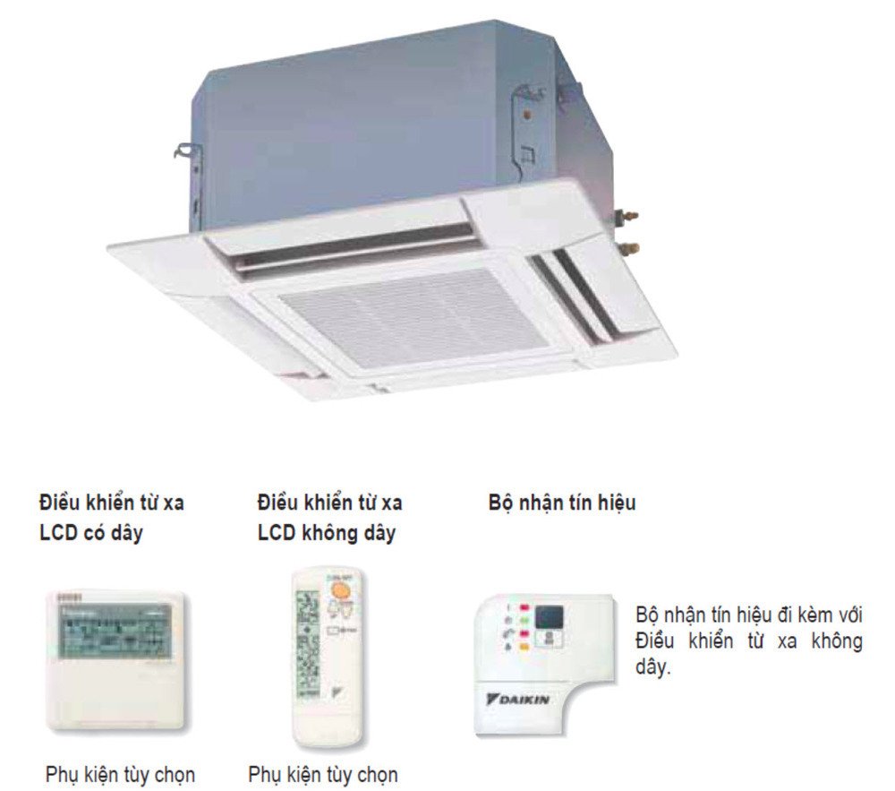 dàn lạnh casette multi nx daikin ffa60rv1v (2.5hp) inverter - gas r32