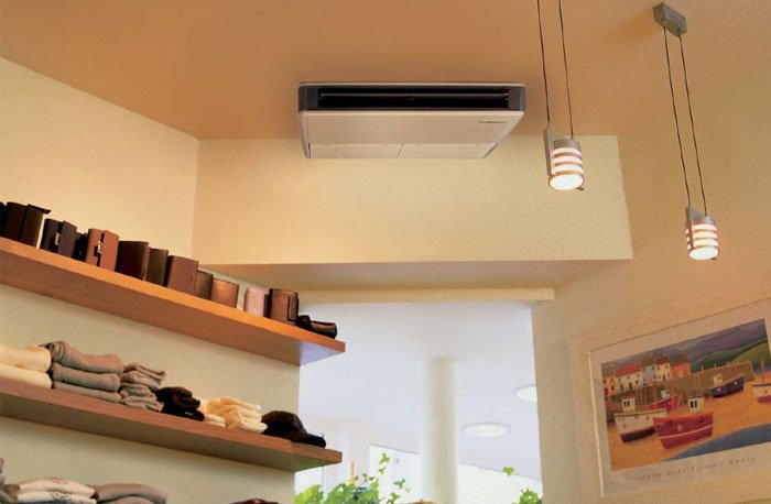 máy lạnh áp trần reetech ru48/rc48 (5.0hp) - 3 pha