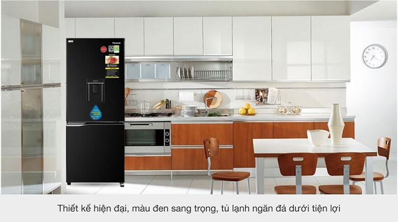 tủ lạnh panasonic inverter 255 lít nr-bv280wkvn