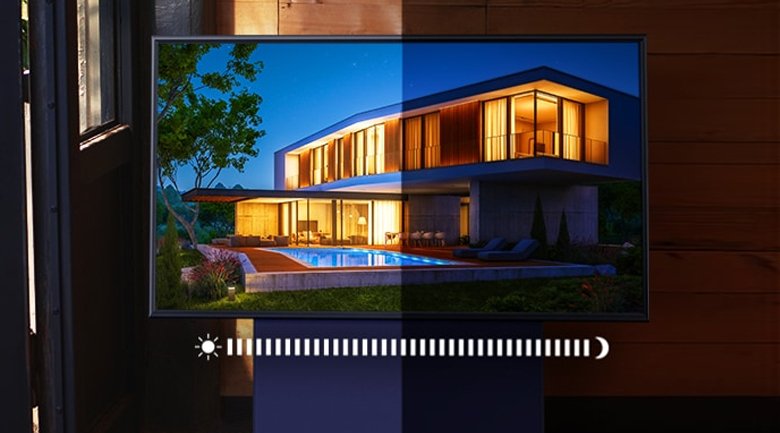 smart tivi màn hình xoay the sero qled samsung 4k 43 inch 43ls05t