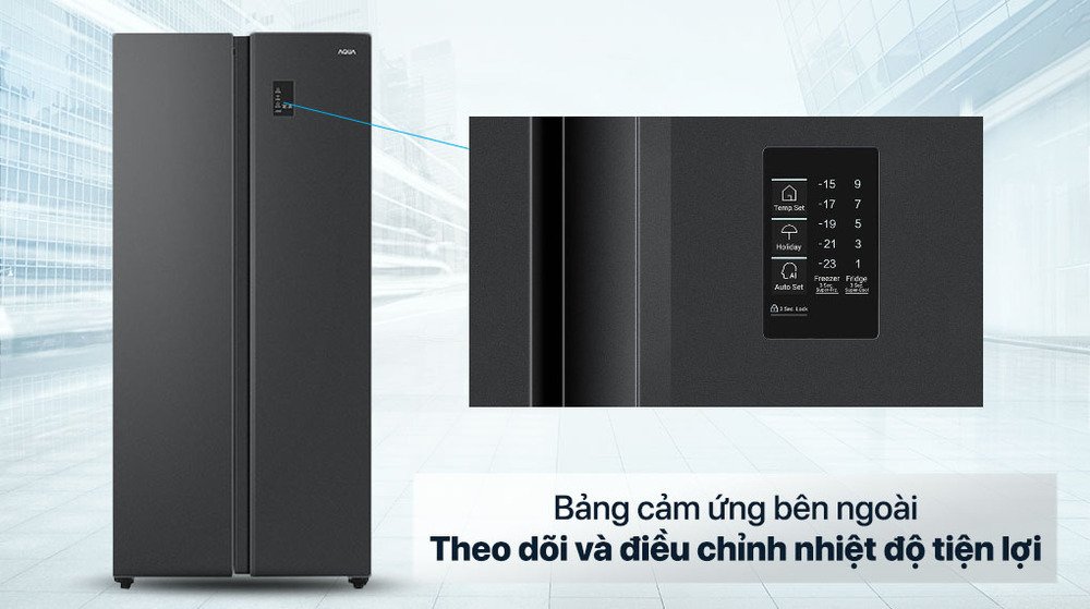 tủ lạnh aqua inverter 480 lít aqr-s480xa(bl)