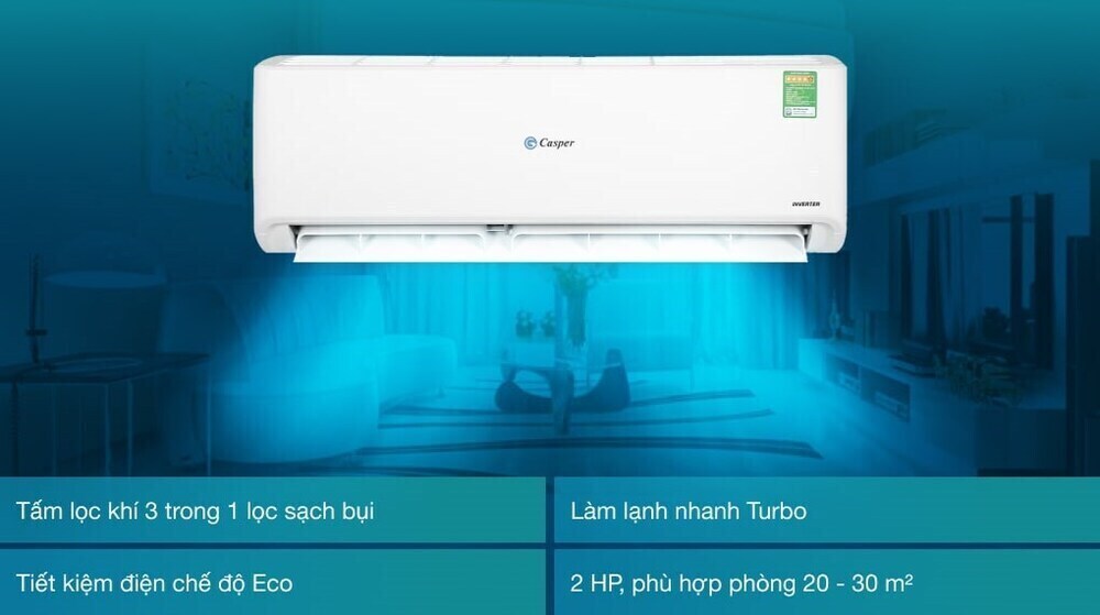 máy lạnh casper inverter 2 hp mc-18is32
