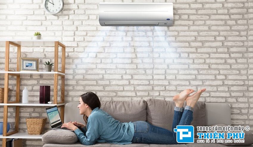 điều hòa carrier 1.5 hp 38/42 cer-013-730v gas r410a