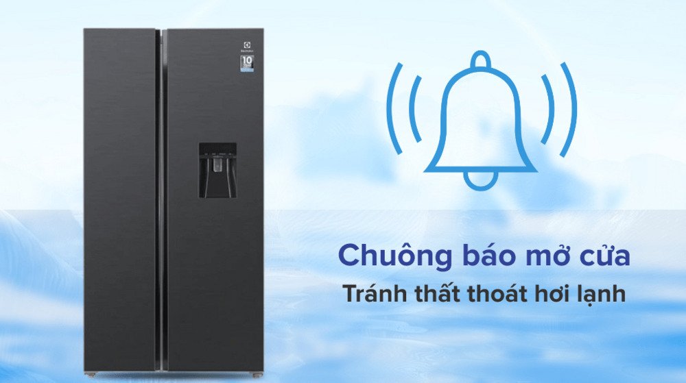 tủ lạnh electrolux inverter 571 lít ese6141a-bvn