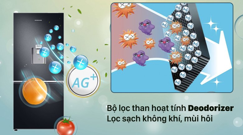 tủ lạnh samsung inverter 276 lít rb27n4190bu/sv