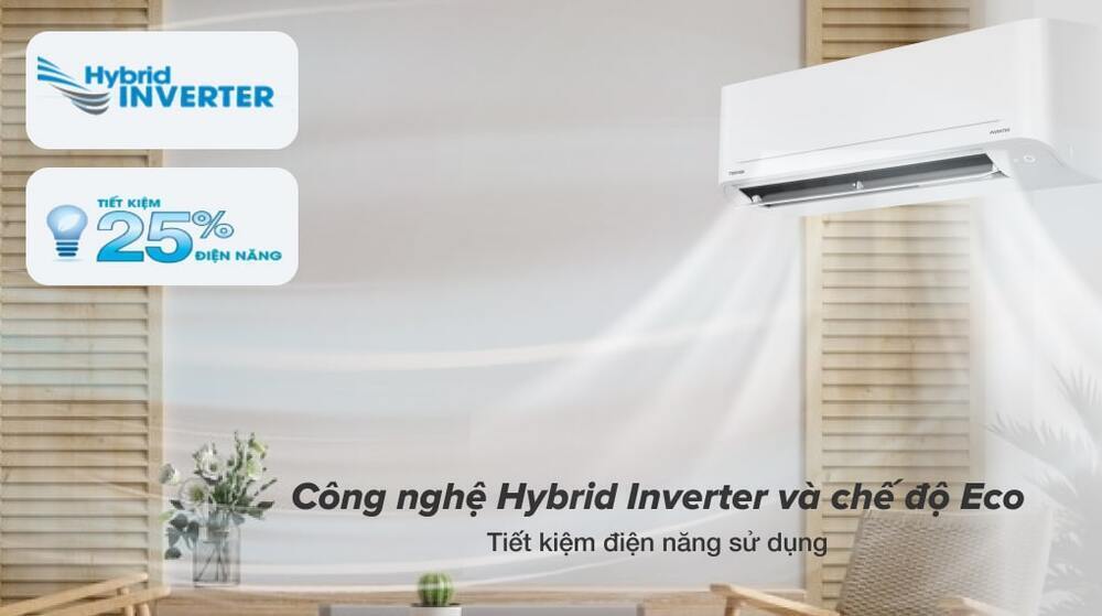 máy lạnh toshiba 1 hp inverter ras-h10c4kcvg-v