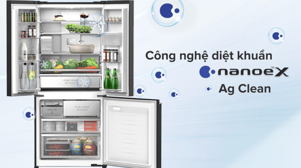 tủ lạnh panasonic inverter 495 lít nr-cw530xmmv