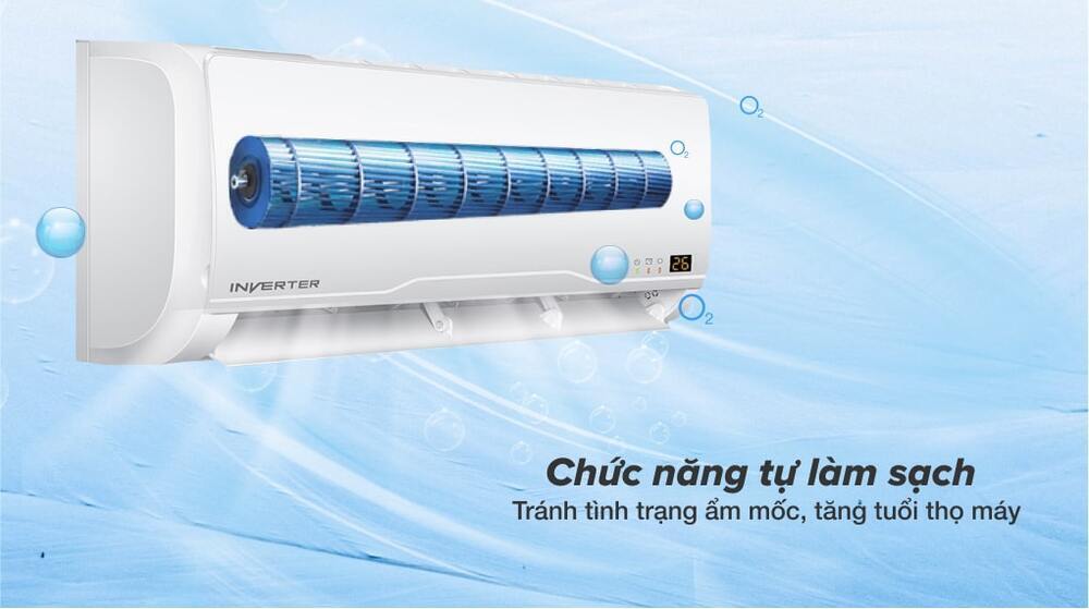 máy lạnh aqua inverter 1 hp aqa-kcrv10tr