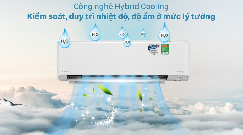 máy lạnh daikin inverter 1hp ftkz25vvmv