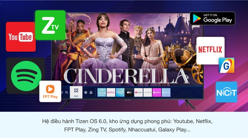 smart tivi samsung 4k 50inch 50au7000