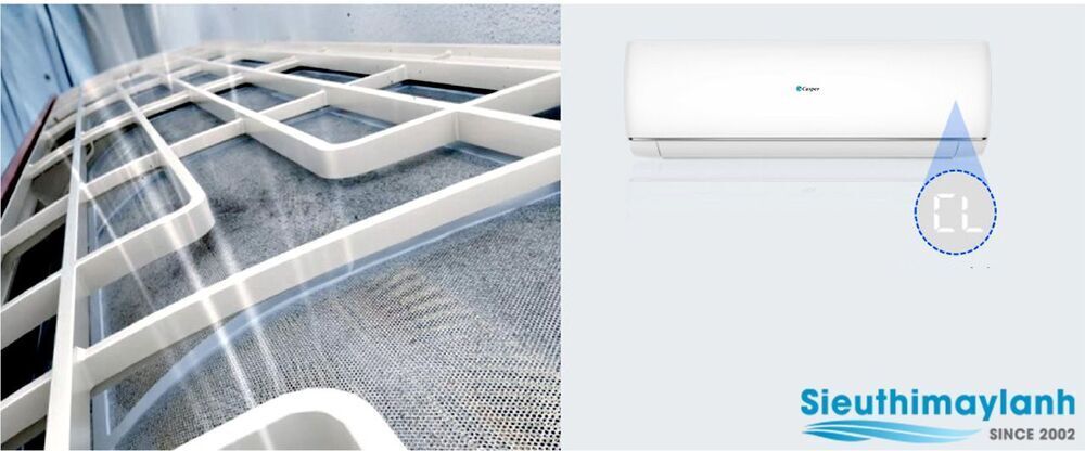 máy lạnh casper inverter 1.5hp mc-12is33