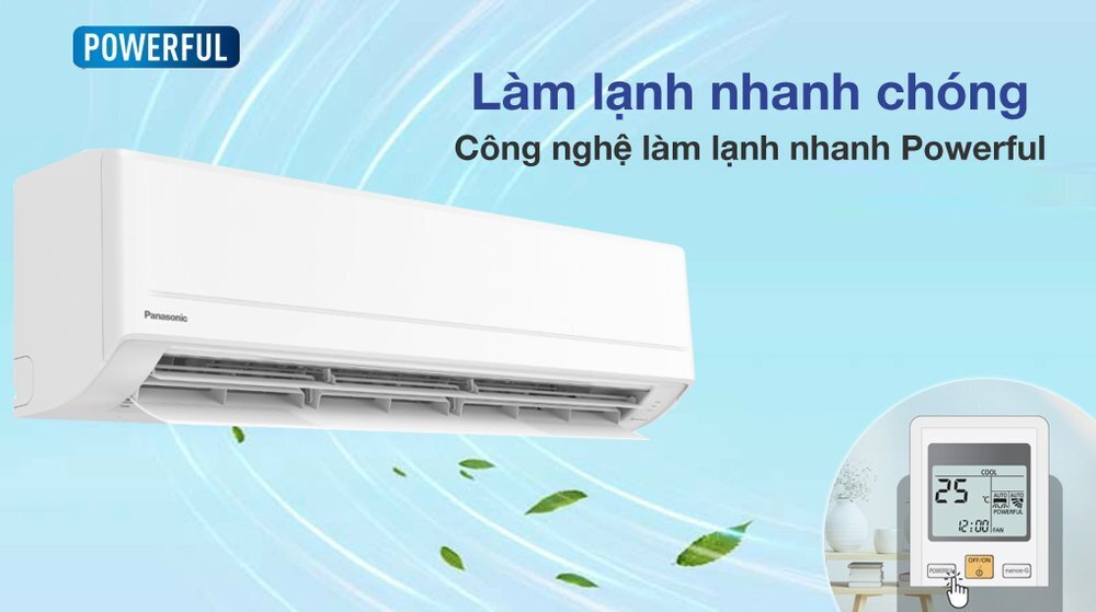 may lanh panasonic 2.5 hp cu/cs-n24xkh-8