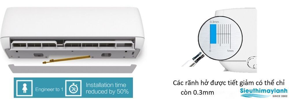 máy lạnh casper inverter 1.5hp mc-12is33