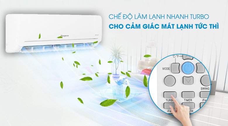 máy lạnh kangaroo inverter 1.5 hp kgac12ci