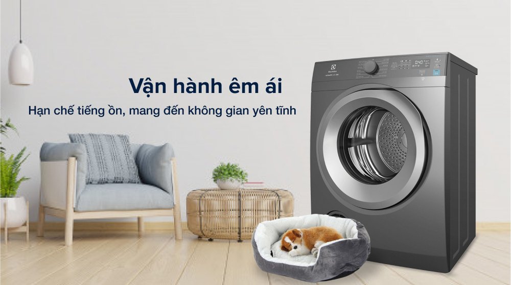máy sấy thông hơi electrolux 8.5 kg edv854n3sb