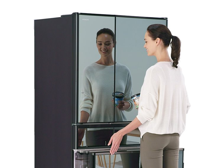 tủ lạnh hitachi inverter 615 lít r-wx620kv (xk)