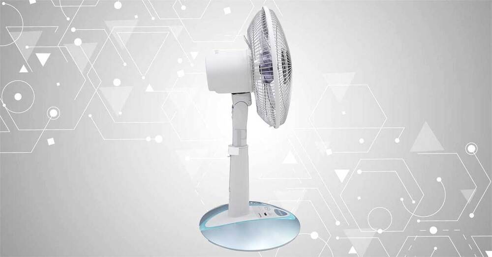 quạt đứng panasonic f 307khb xanh