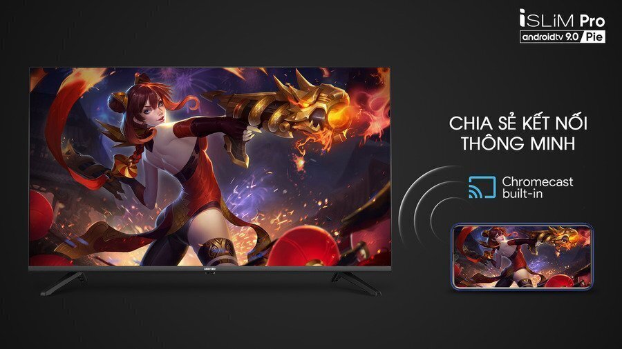 smart tivi asanzo islim 43 inch 43s51